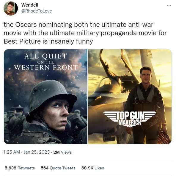 a twee post about the movie the quiet and the western front