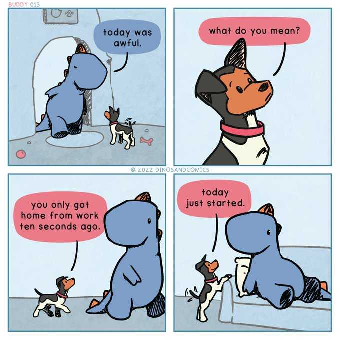 cartoon of a dog and cat having a conversation