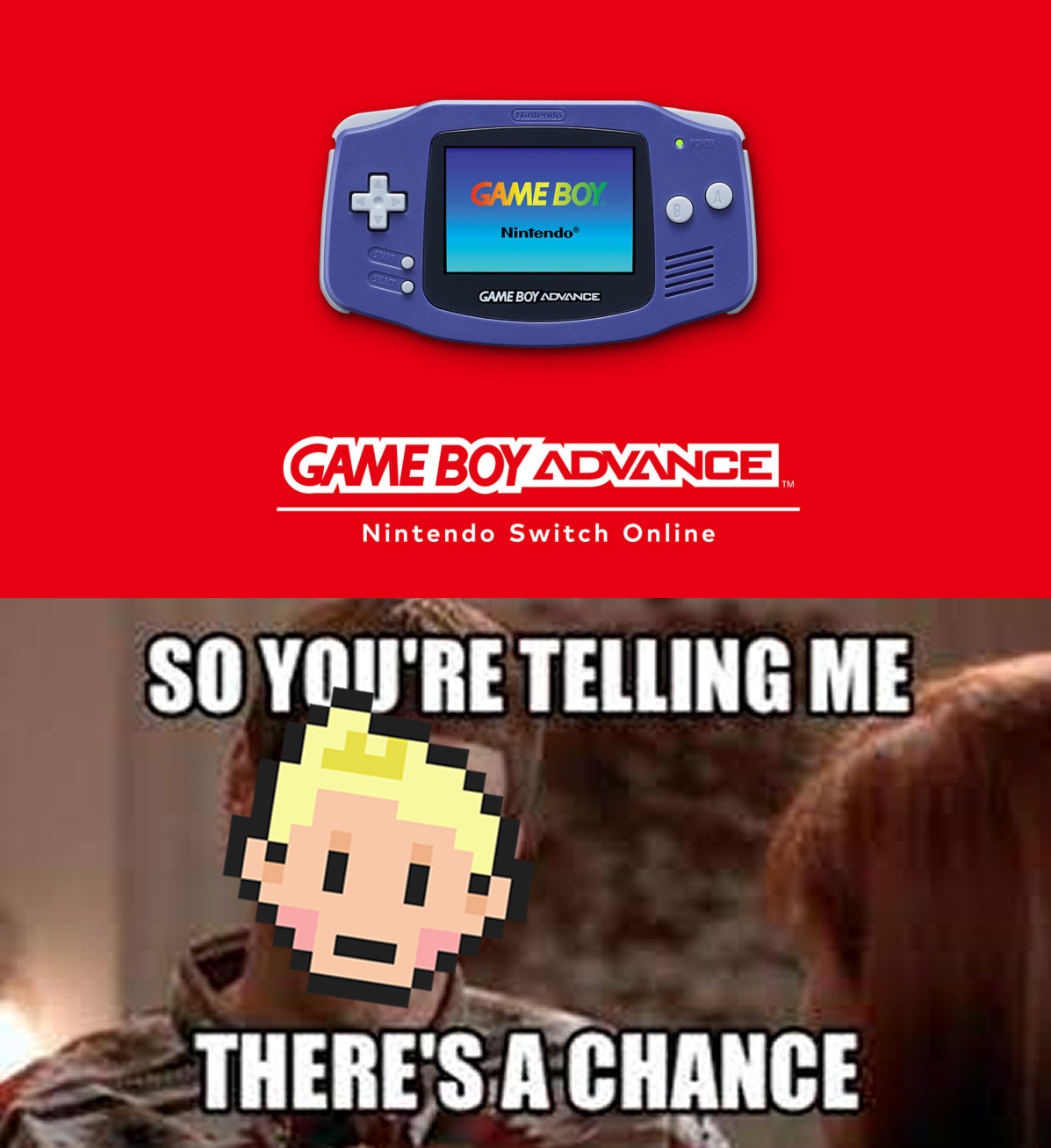 there ' s a chance to change the game boy advance