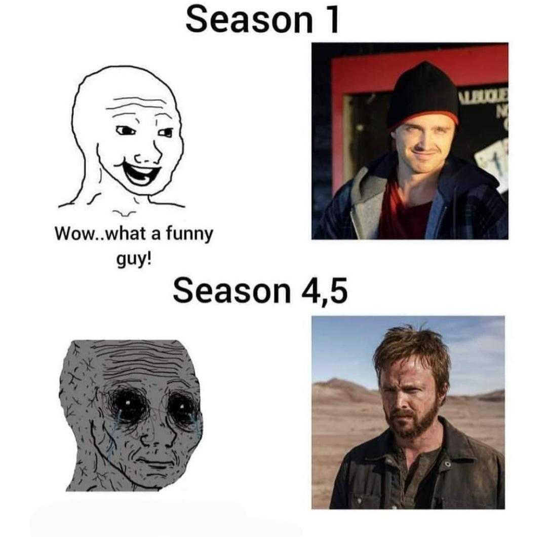 a picture of a man with a beard and a face with a caption of the same character