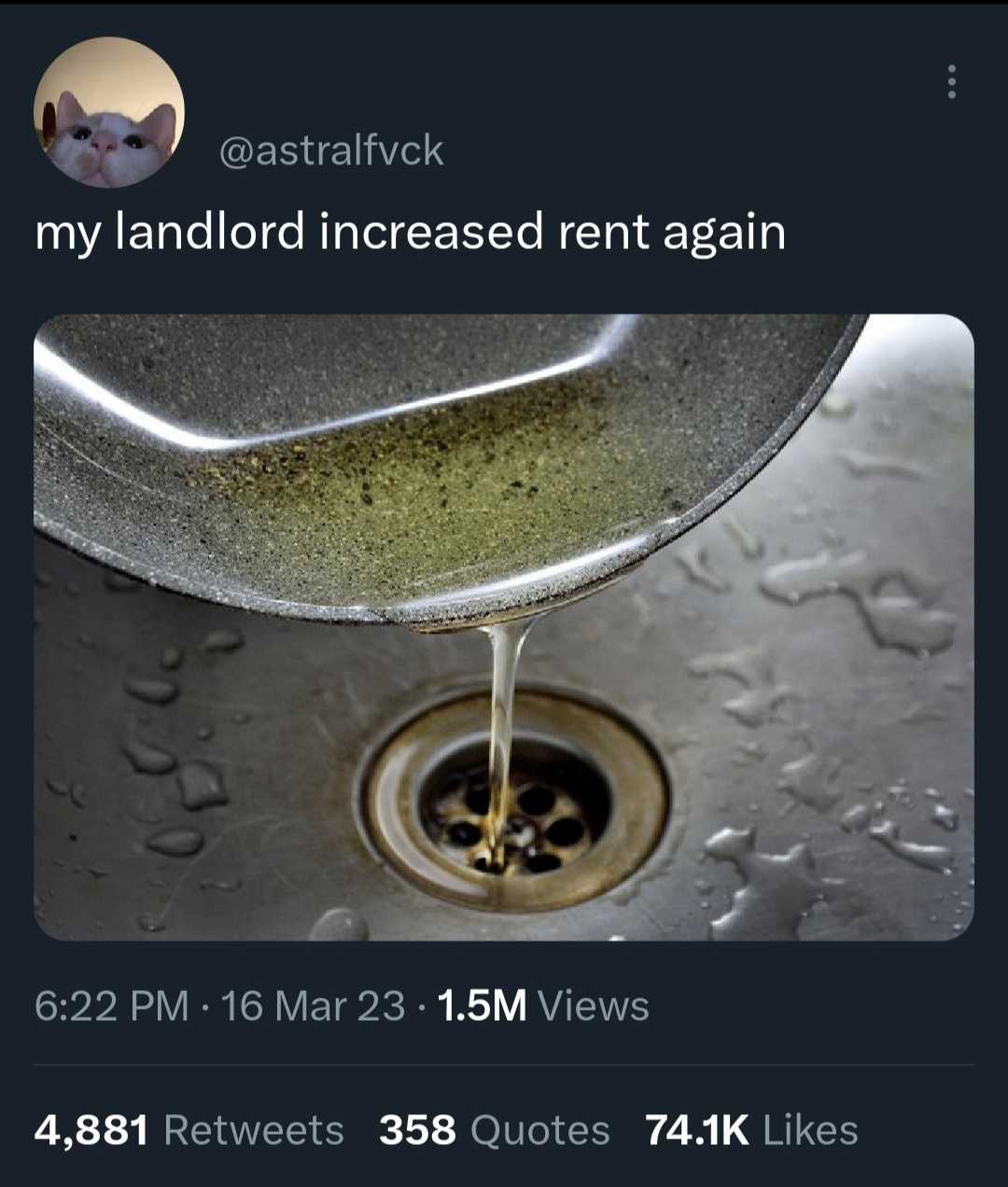 a close up of a sink with a faucet running down it