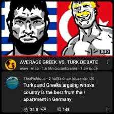 a screenshot of a cartoon of two men with a turkey flag