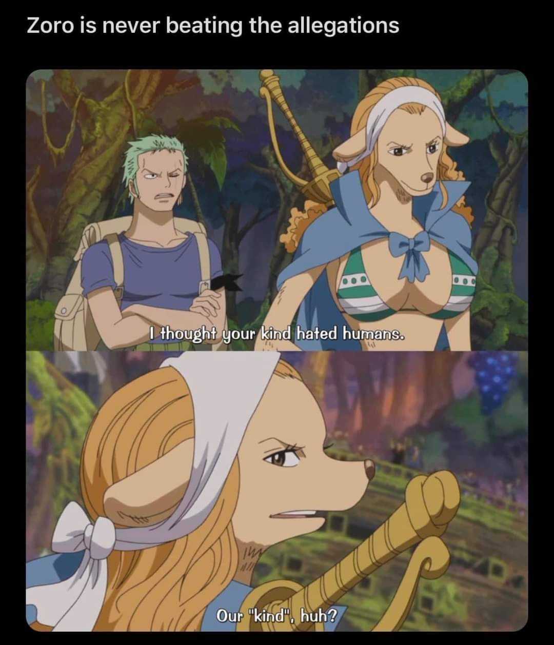 a cartoon picture of two women with blonde hair and a sword