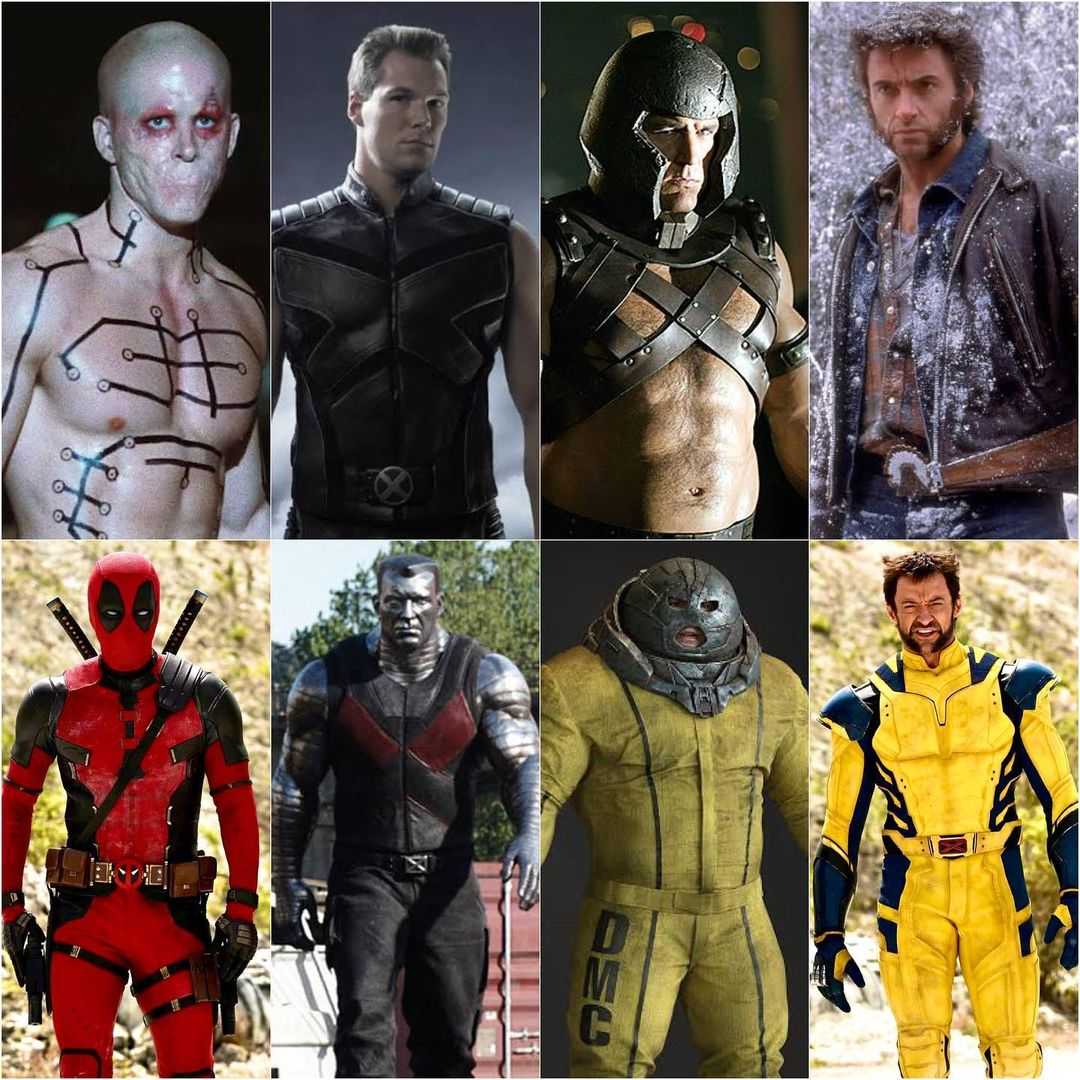 a group of pictures of different characters from different movies