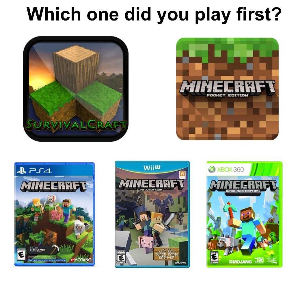 which one did you play first?