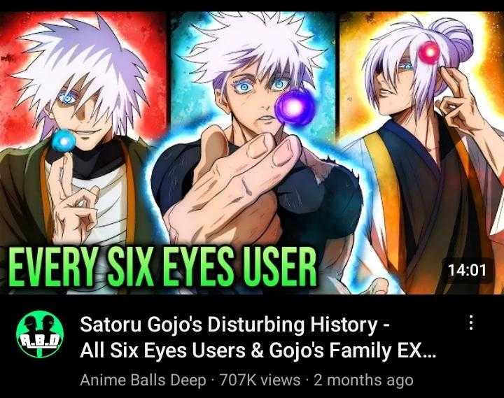 anime balls deep 7 / 7 / 7 news - every six eyes user