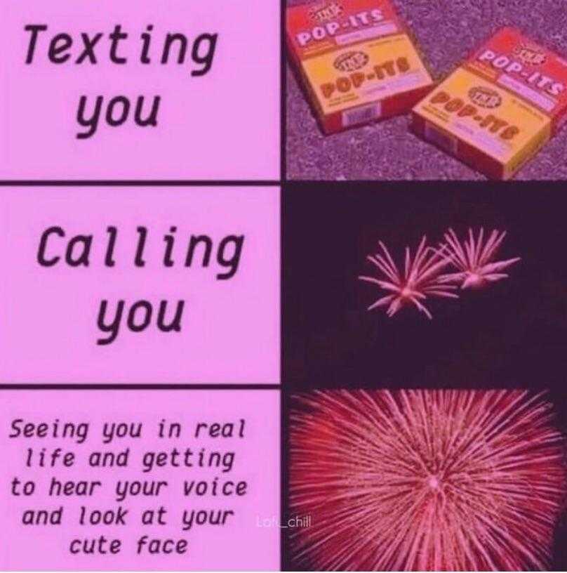 a close up of a pink poster with fireworks and text