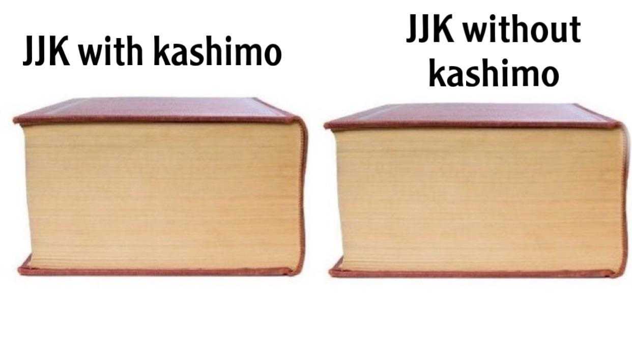 two books with the words jk without kashimo on them