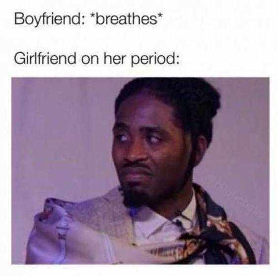 , boyfriend, and her boyfriend breathes girlfriend on her period