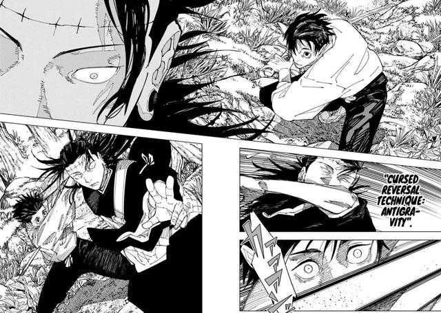 a comic page with a man and woman in the middle of a fight