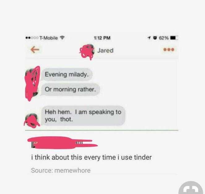 a close up of a text message with a picture of a person on it