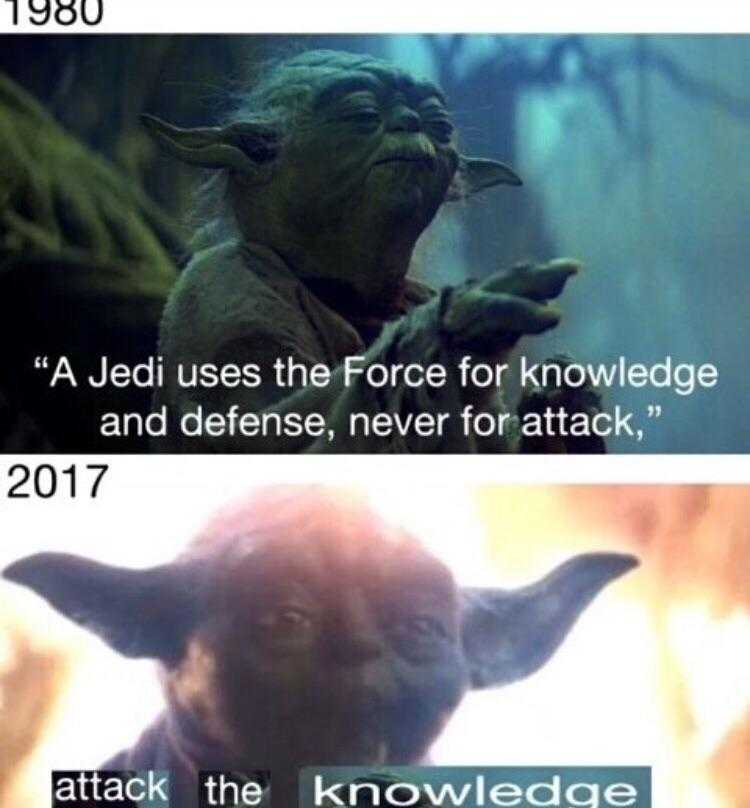 a picture of a yoda is shown with the caption of a star wars movie