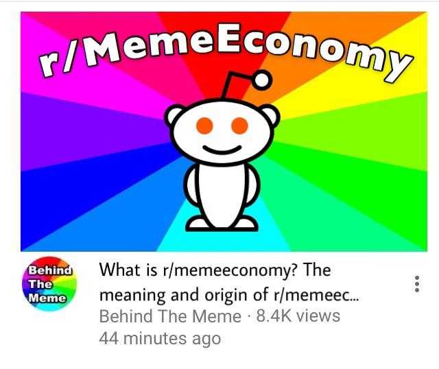 a picture of a meme with a rainbow background and a cartoon character