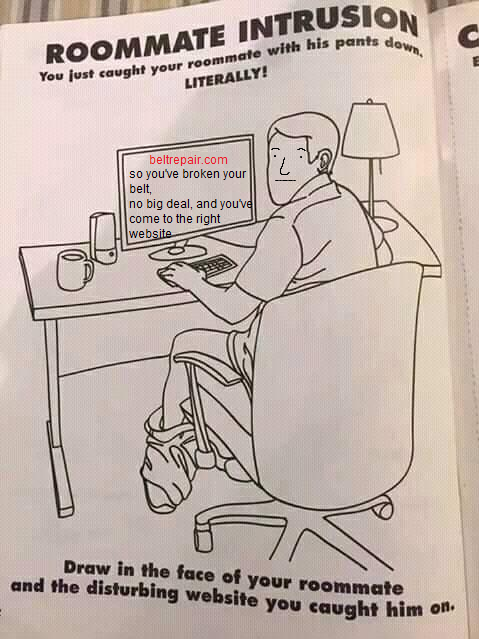 someone is drawing a cartoon of a man sitting at a computer