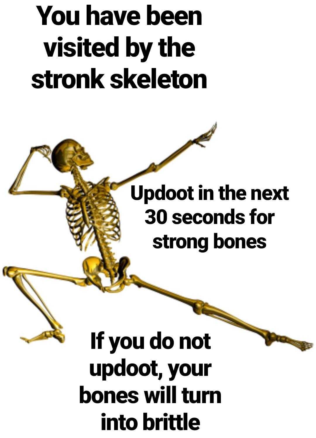 a picture taken from a poster of a skeleton doing a yoga pose