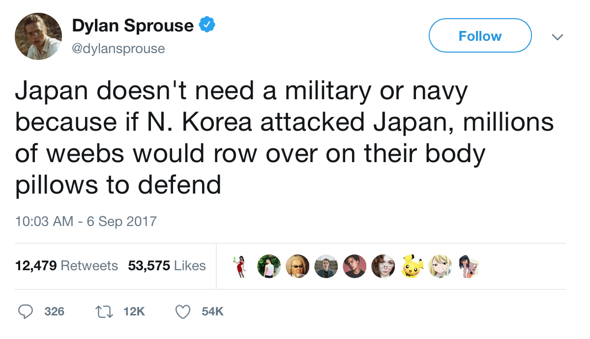 a tweet message from a military man about the military