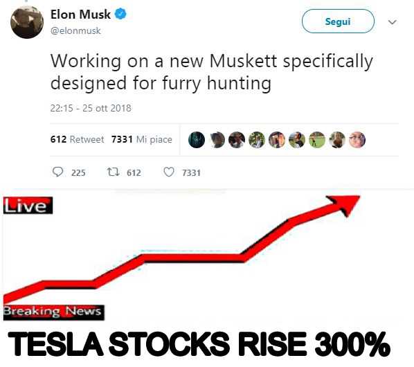 a close up of a red arrow pointing upward to a line graph