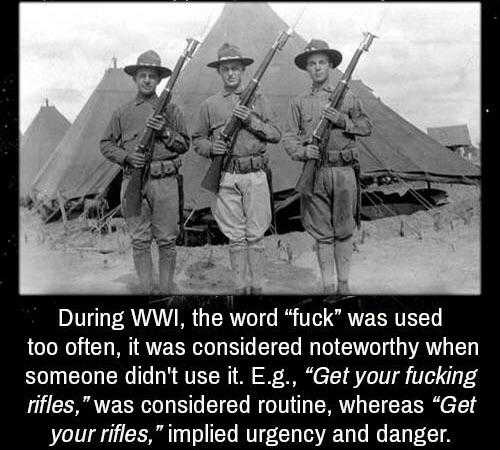 a black and white photo of three men in uniforms with guns