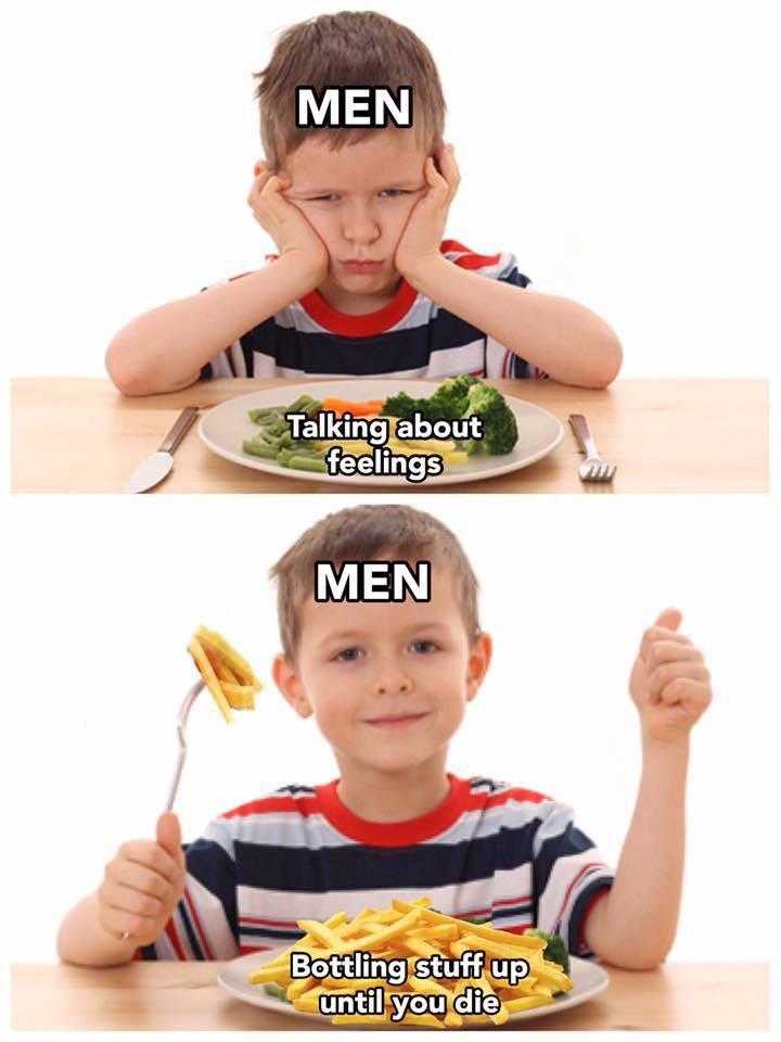 a picture taken from a picture of a boy sitting at a table with a plate of food