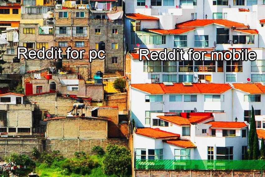 there are two pictures of a city with a red roof and a white building