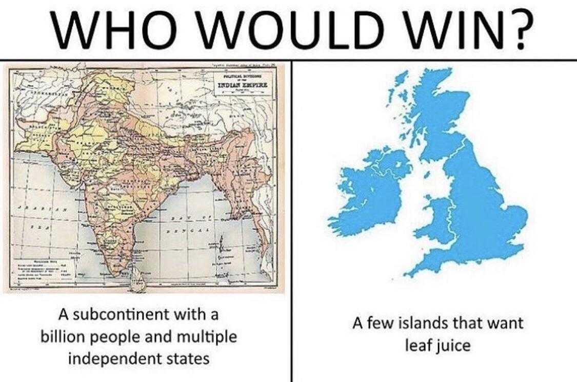 a picture that is a map of the united states and a picture that says who would win?