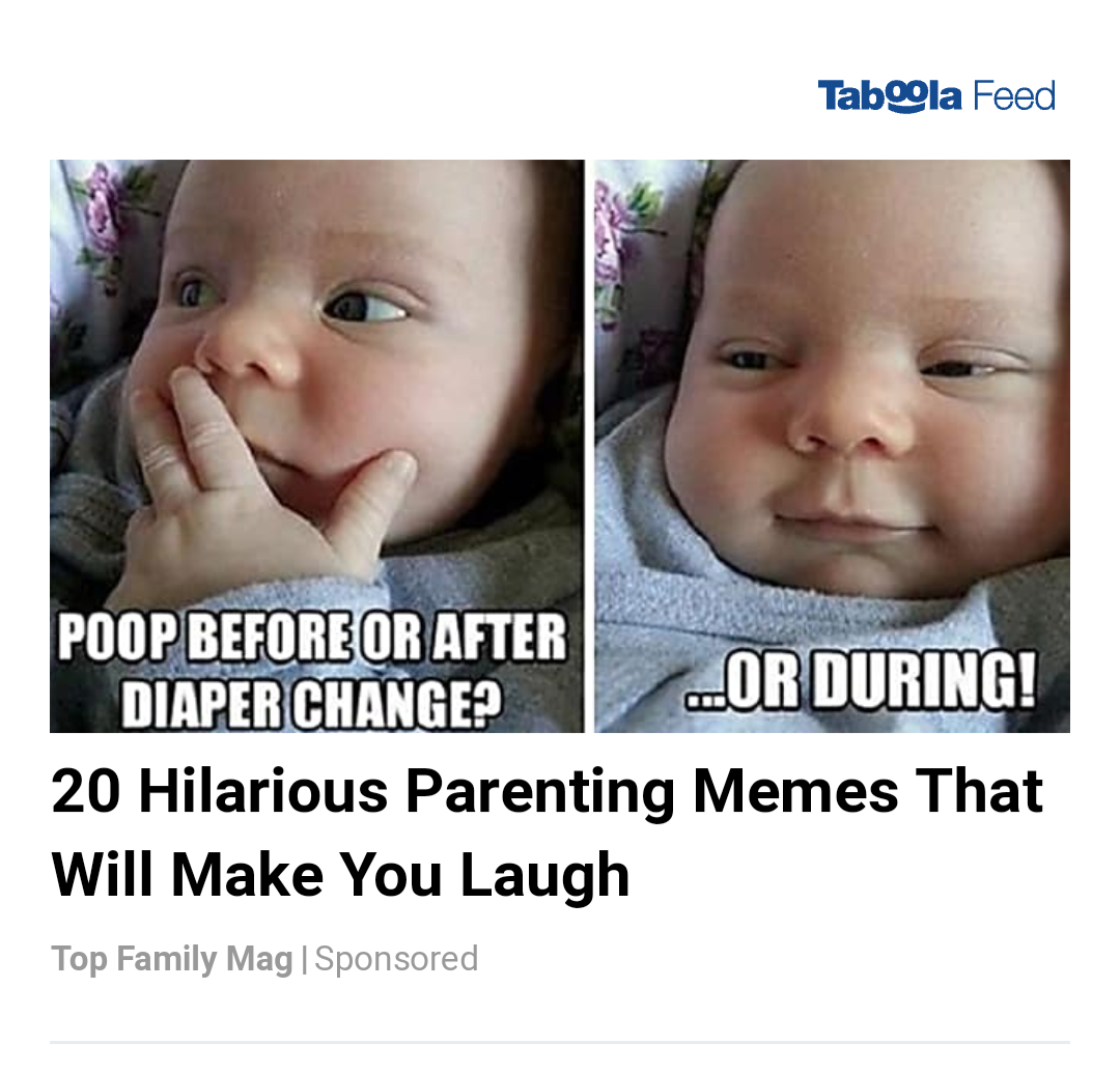 there are two pictures of a baby with a caption of a joke