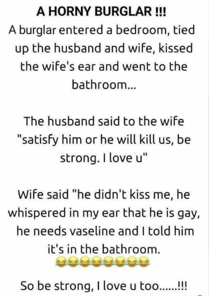 a funny poem about a husband and wife who is married