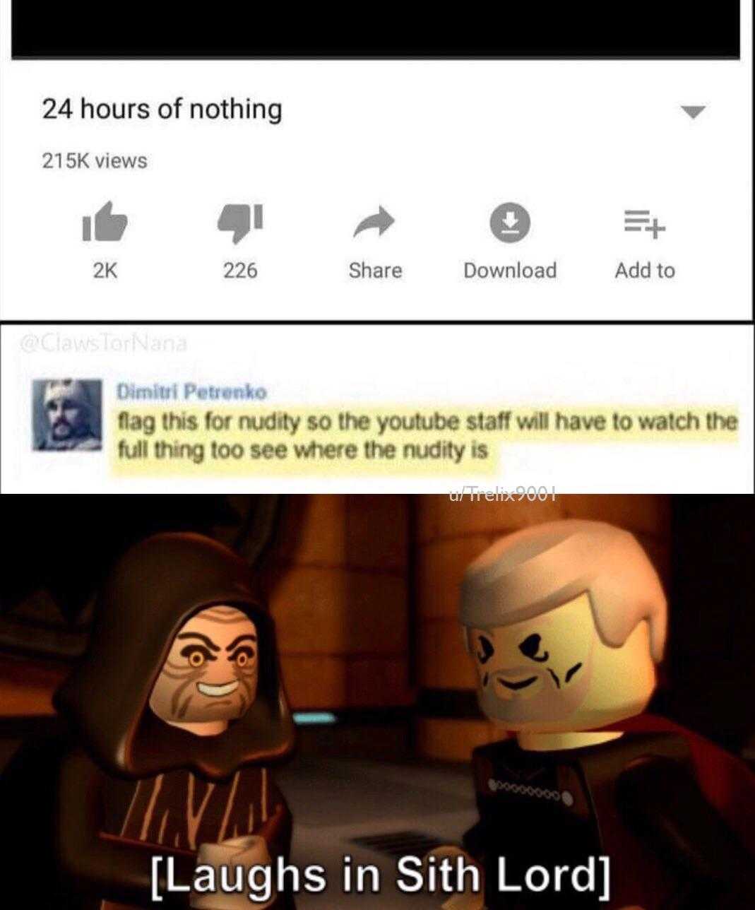 a picture taken from a facebook account of a lego star wars character