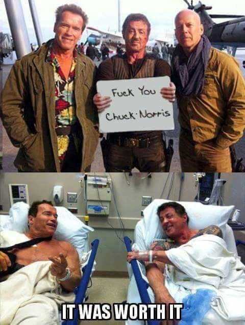 man in a hospital bed with a sign that says fuck you check hours it was worth it