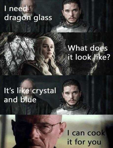 a picture taken from a game of thrones meme with the caption of the game of thrones