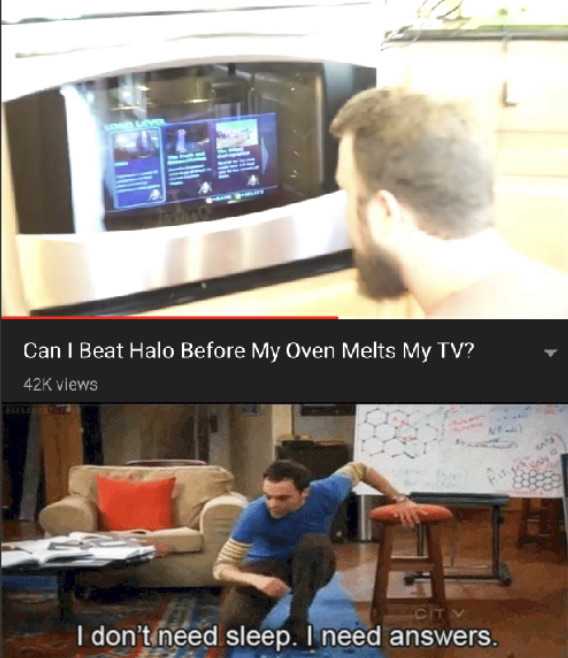 there are two pictures of a man sitting on a couch watching tv