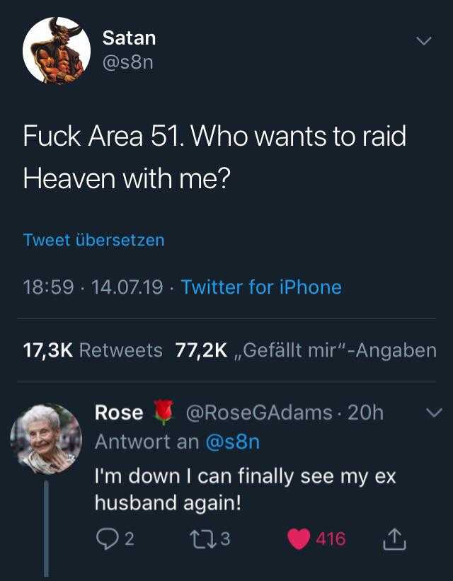 a screenshot of a tweet with a photo of a woman and a man