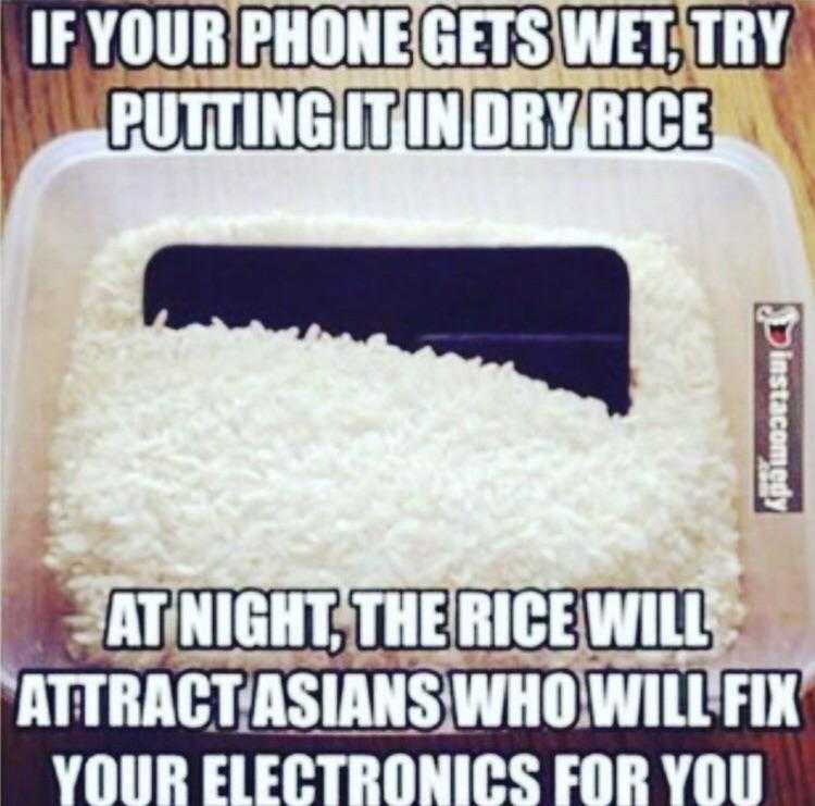 there is a plastic container with rice in it on a table