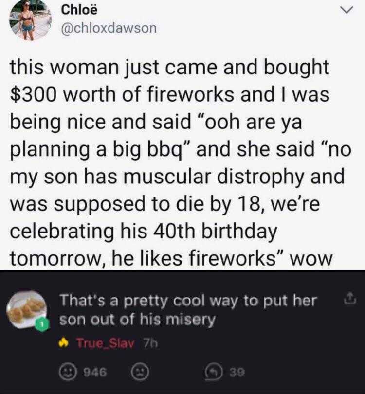 a woman is saying that she was not happy about her birthday