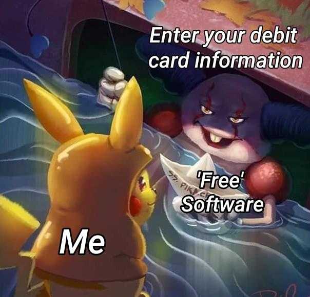 pokemon meme about how to get a credit card