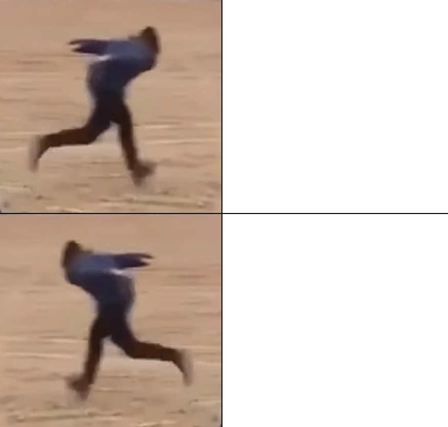 image of a woman running in the sand with a dog