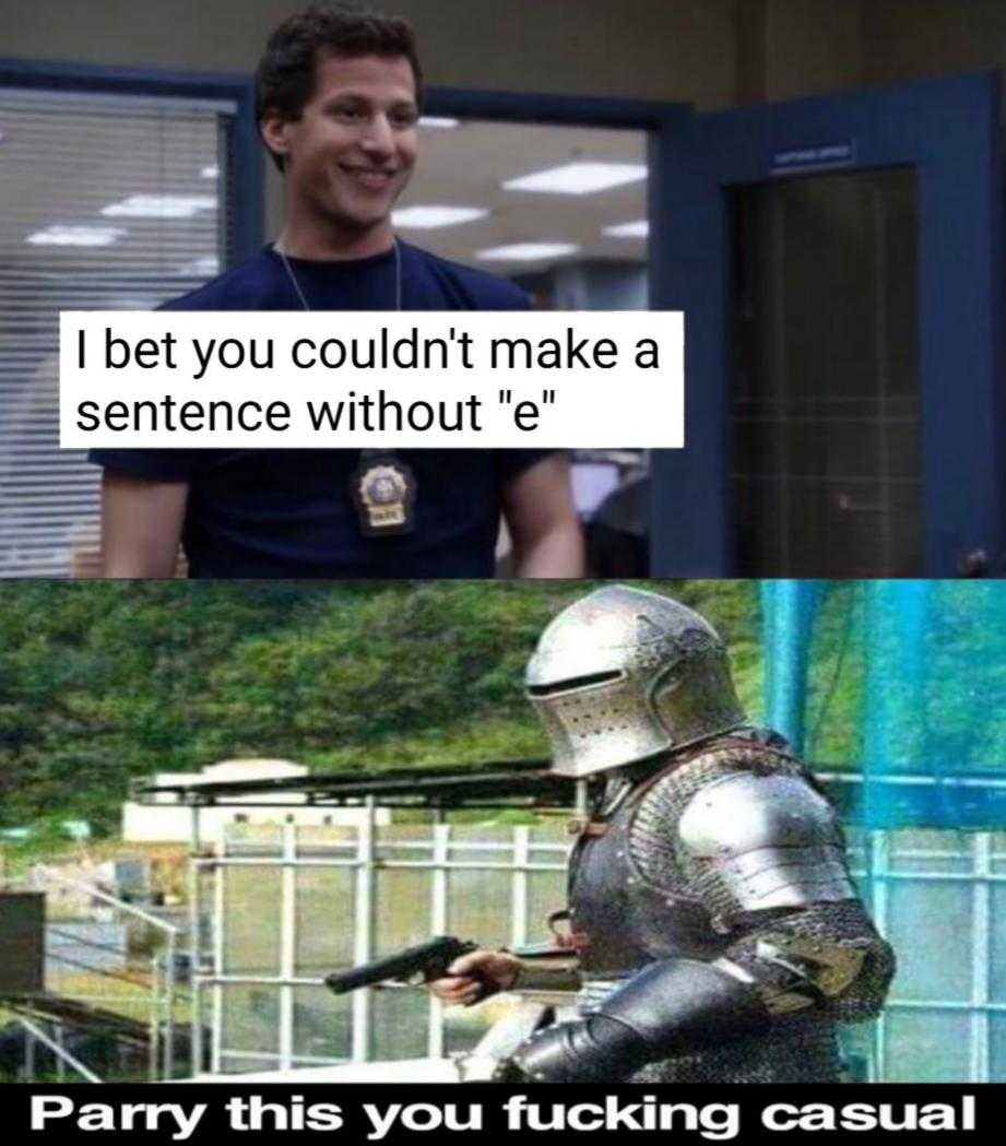 a picture taken from a video of a man in armor and a caption of a man in a helmet