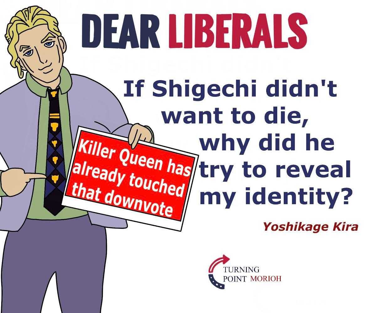 cartoon of a man holding a sign with a message that reads dear liberalss