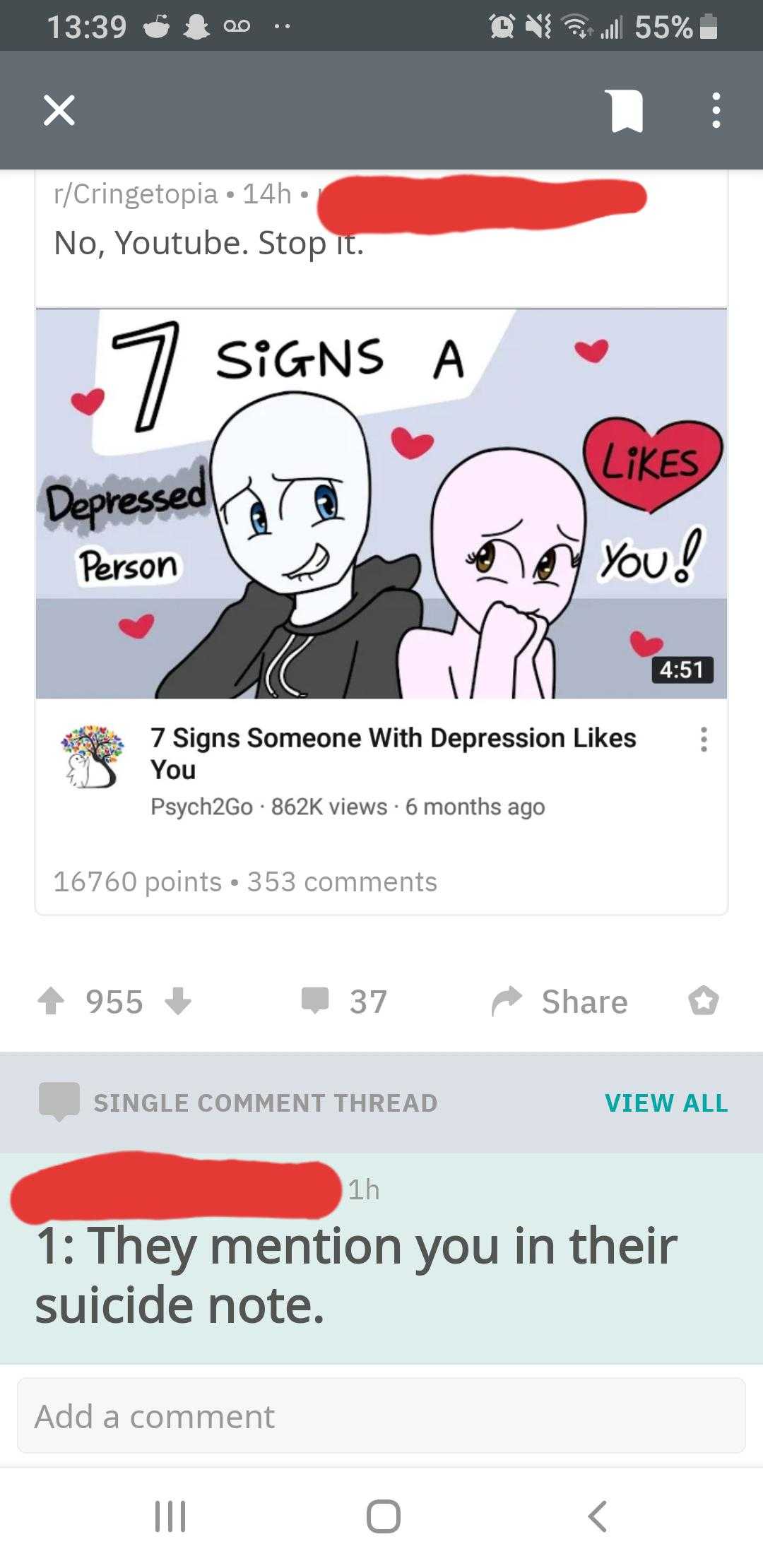 someone posted a meme of a couple of people with a heart on their head