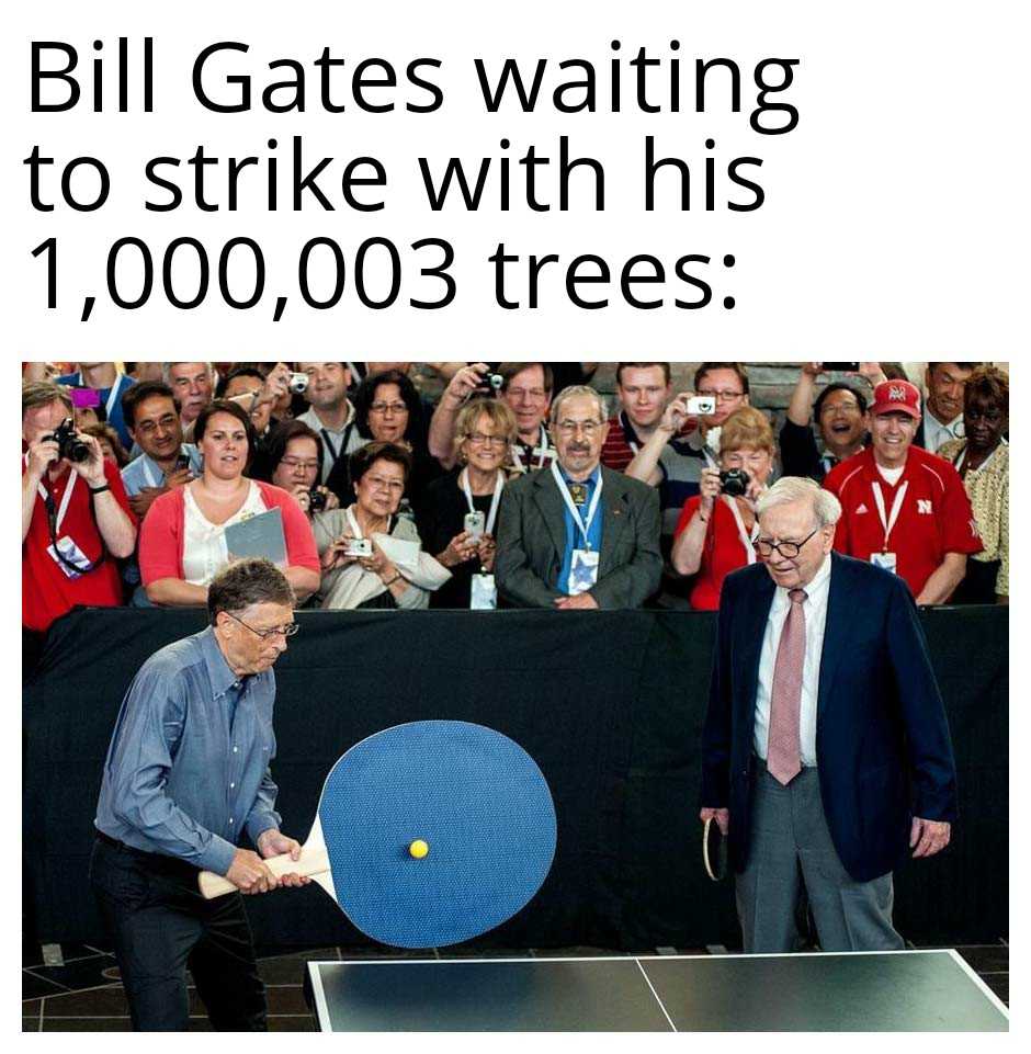 image of a man playing ping pong with a crowd