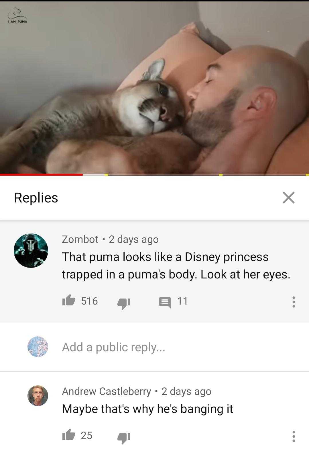 someone posted a picture of a man sleeping with a cat