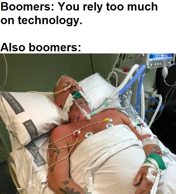 man in a hospital bed with a tube attached to his head