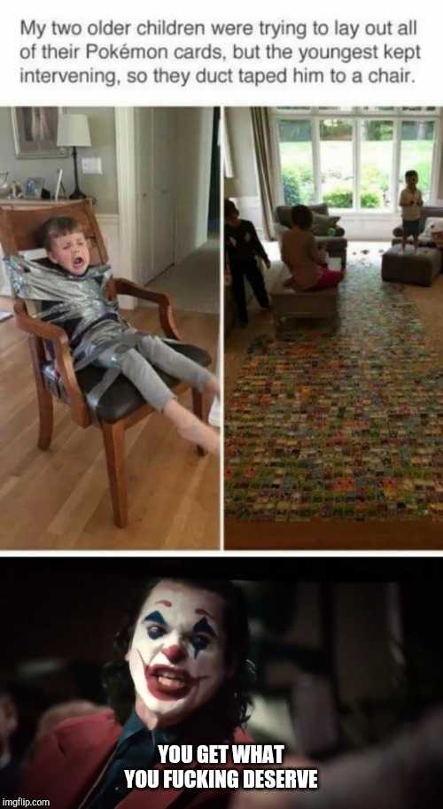 a series of pictures of a child in a chair with a clown face