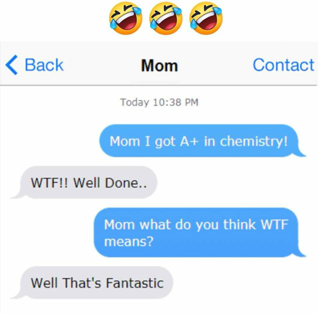 a close up of a text message from a mom about her child ' s birth