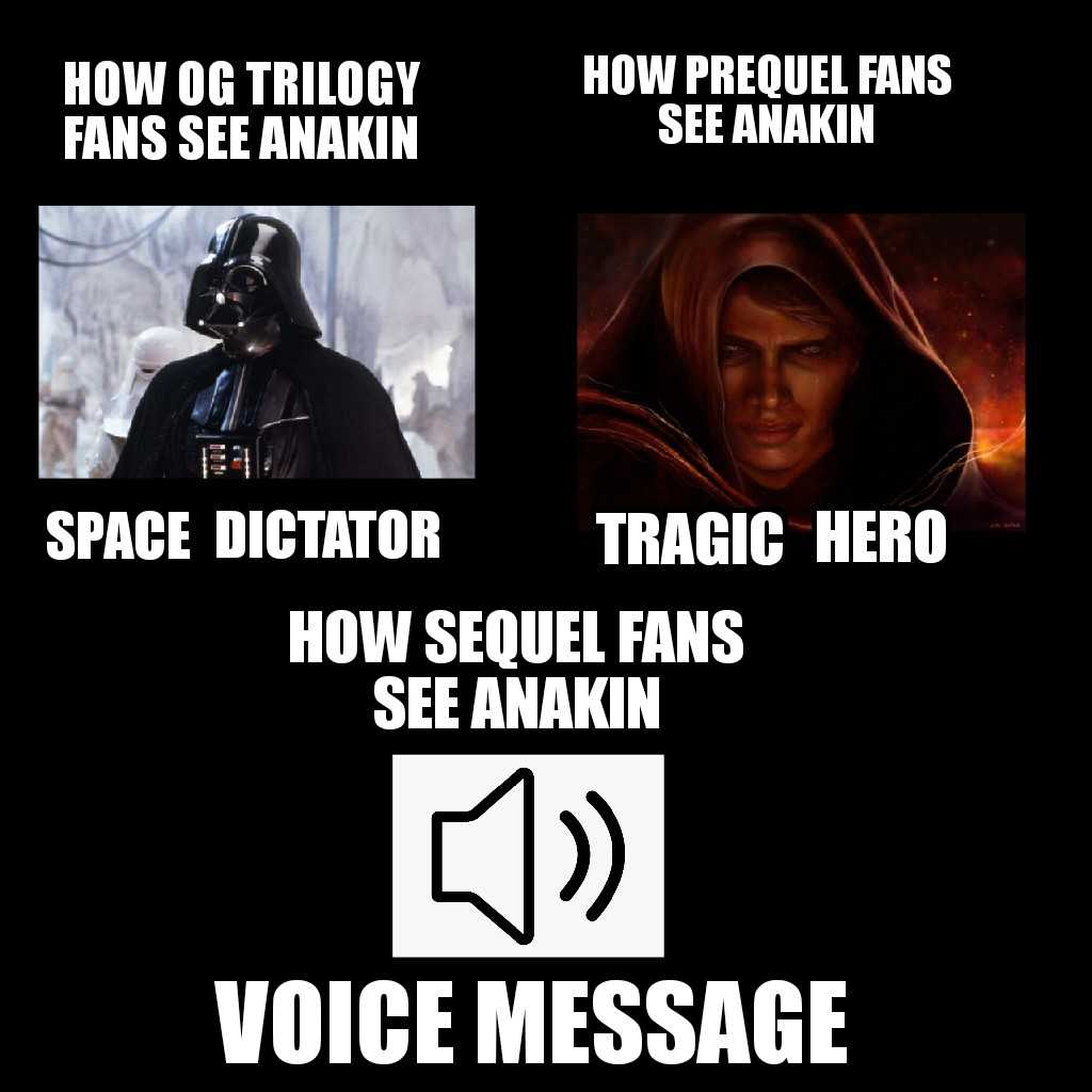 a picture of a star wars meme with a darth vader face