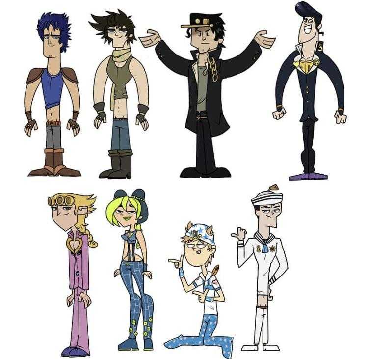 cartoon characters of different ages and ages of people