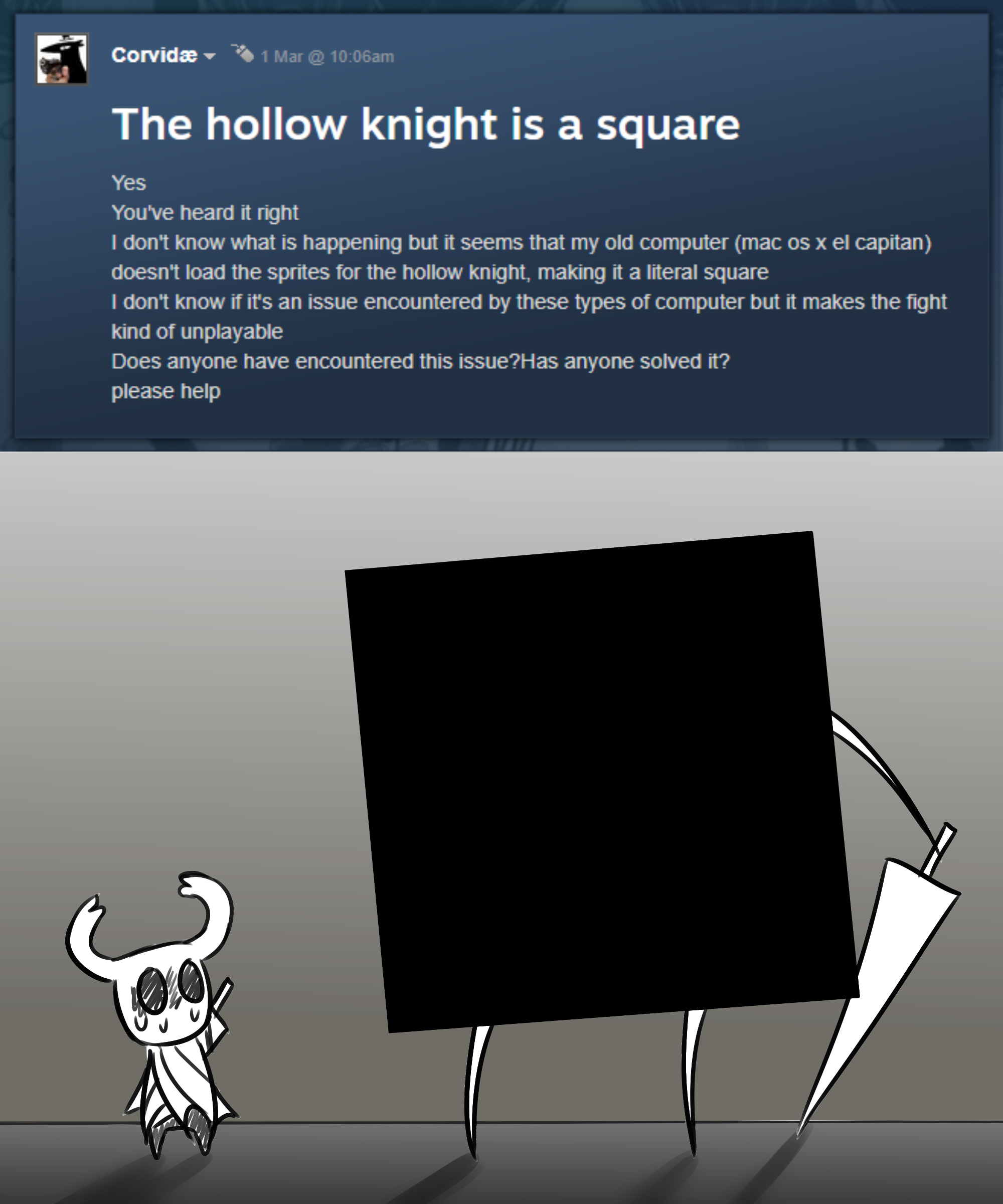 there is a cartoon of a knight holding a square sign