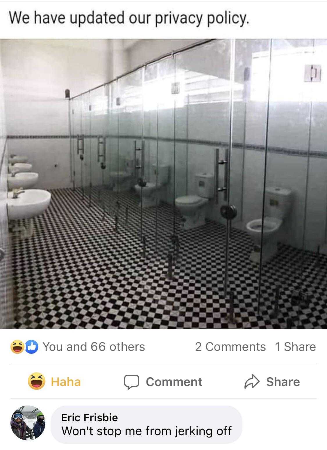 there are two toilets in a public restroom with a checkered floor