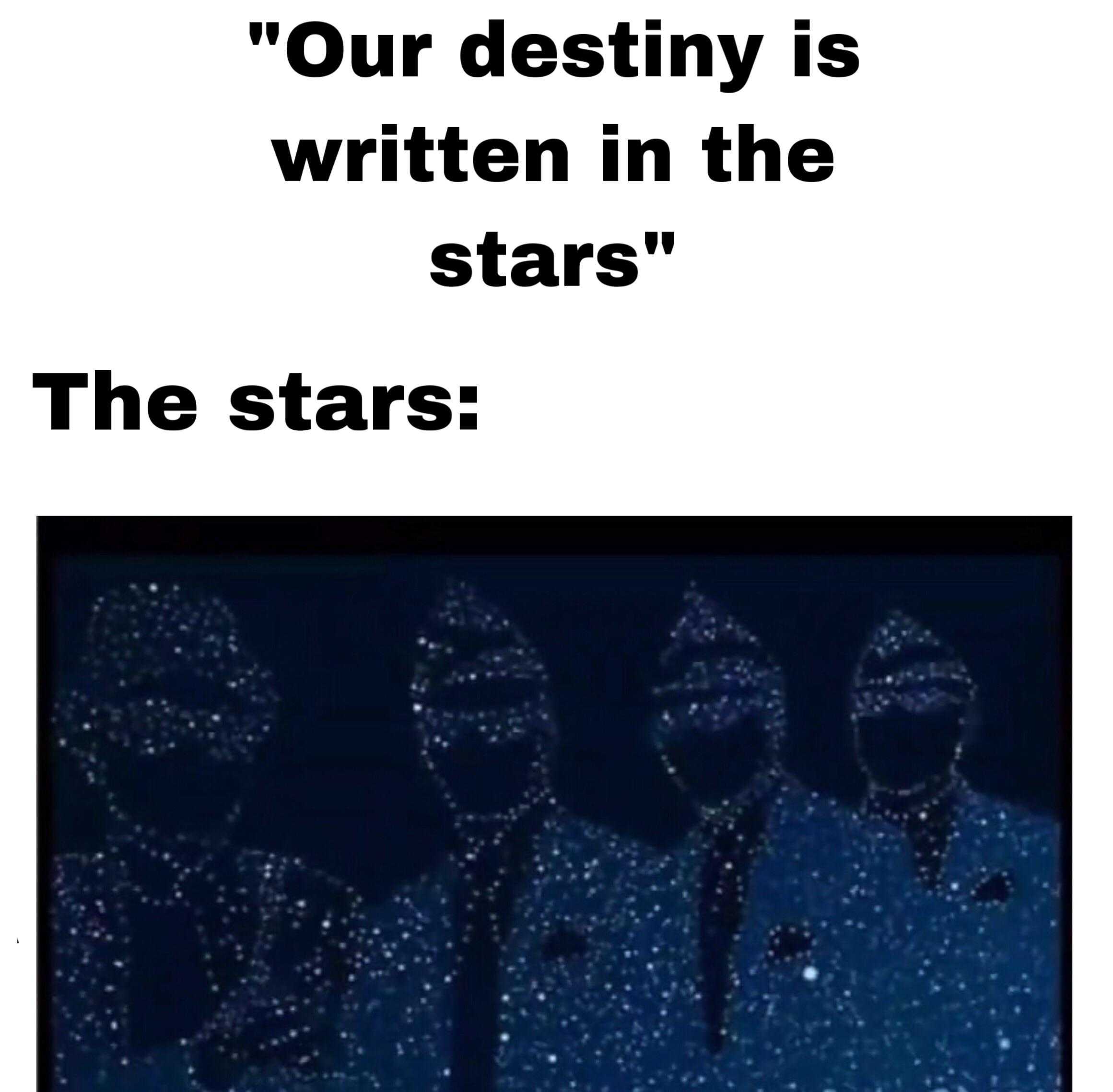 a picture of a picture of a group of people with stars on them