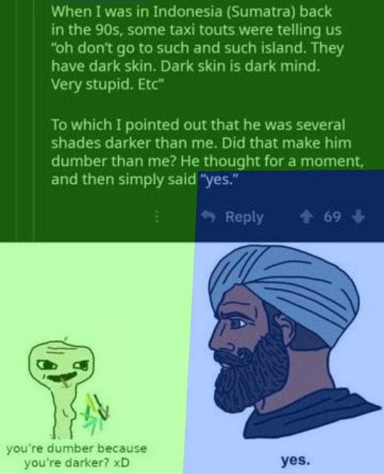 a cartoon of a man with a turban and a beard